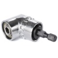 BINOAX 105 Degrees 1/4" Electric Hex Drill Bit Adjustable Hex Bit Angle Driver Screwdriver Socket Holder Adaptor tools