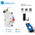 1P WiFi Smart Circuit Breaker overload short circuit protection with Alexa for Smart Home