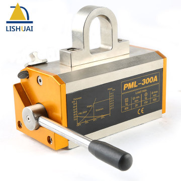 LISHUAI 300KG(660Lbs) Permanent Magnetic Lifter/Permanent Lifting Magnet for Steel Plate with CE Certified PML-300