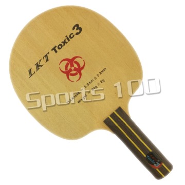 Original LKT Chop Type Toxic3 table tennis racket blade ping pong paddle straight handle