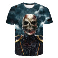 2019 New Summer Fashion Casual Mortal Kombat 11 T-Shirts Print Popular fighting game Mortal Kombat 11 Boys and girls t shirt