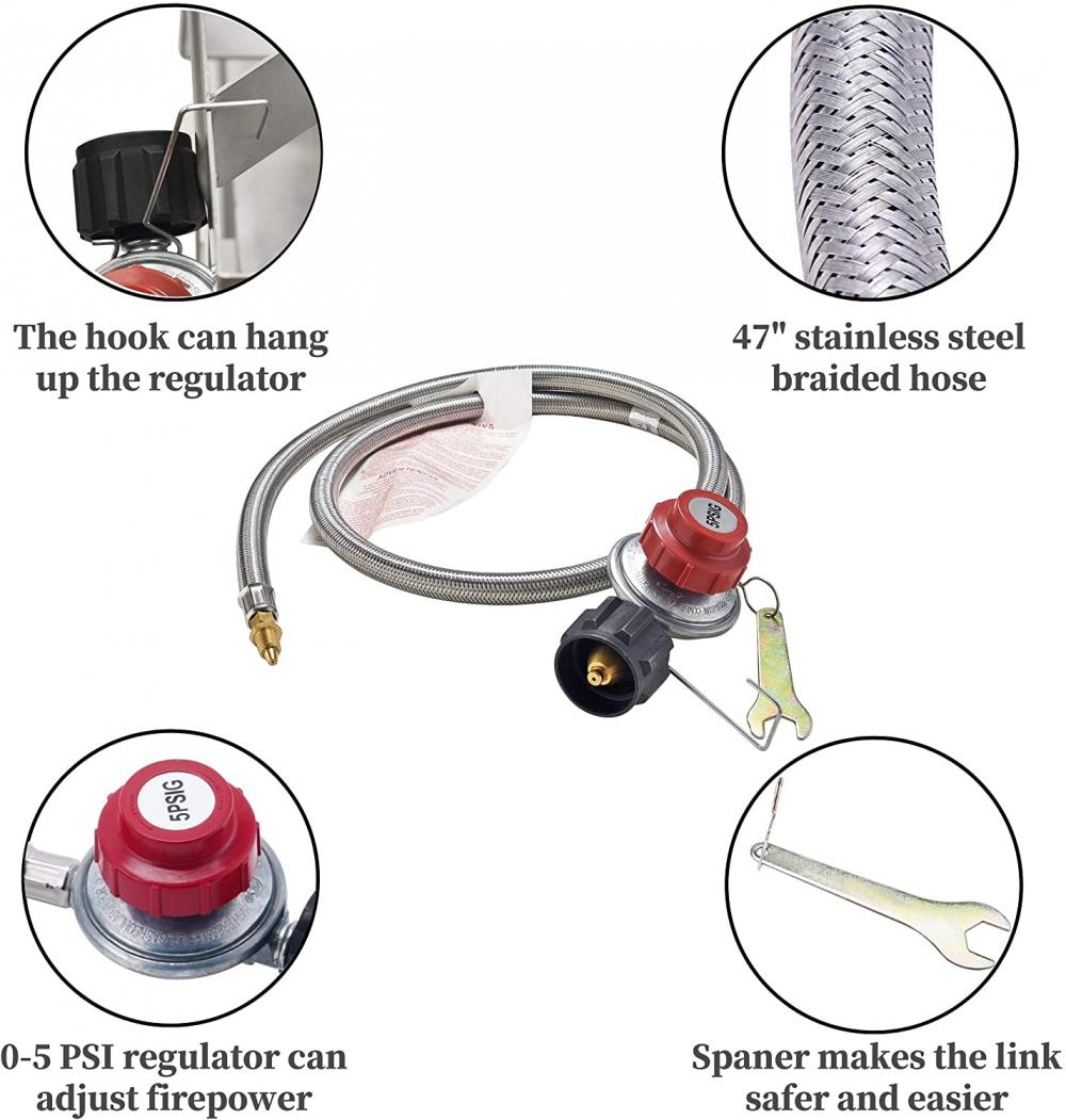 Camping Cast Iron Propane Burner Stove