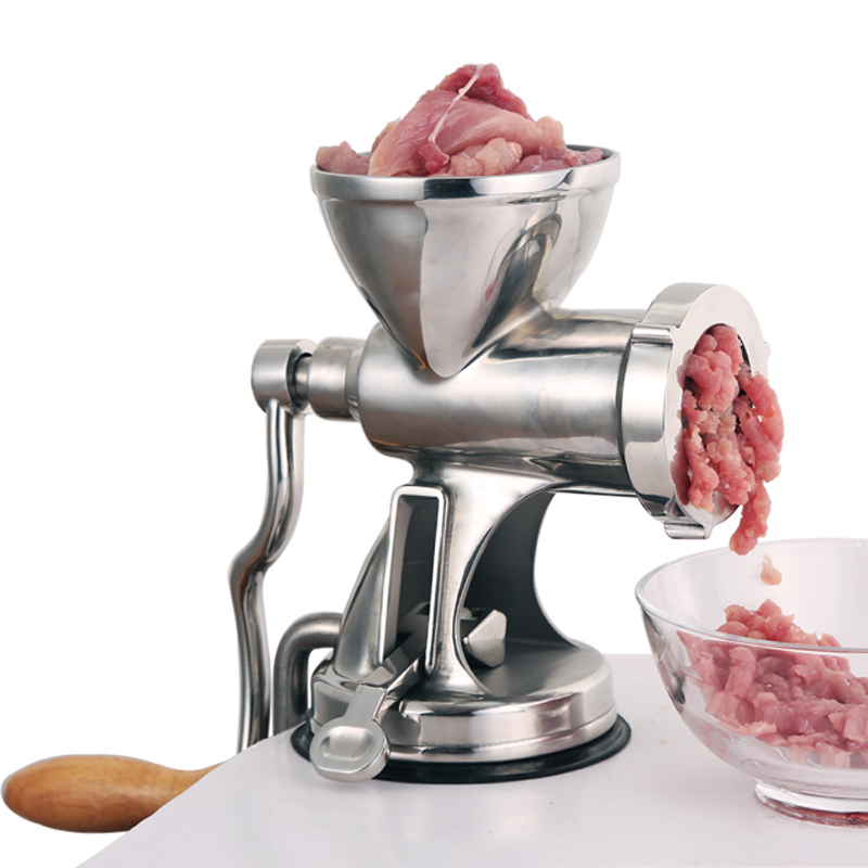 Stainless Steel Manual Meat Grinder Machine Rotatory Vegetable Slicer For Sausage Maker Machine High Quality Food Grinder