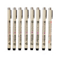 Sakura Pigma Micron Pen Neelde Soft Brush Sketch Drawing Pen lot 005 01 02 03 04 05 08 1.0 Brush Art Markers Writing Supplies