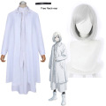 Anime Akudama Drive Cutthroat Satsujinki Cosplay Costume White Outfits for Adult Women Men Trench Pants Shirt Halloween Costumes