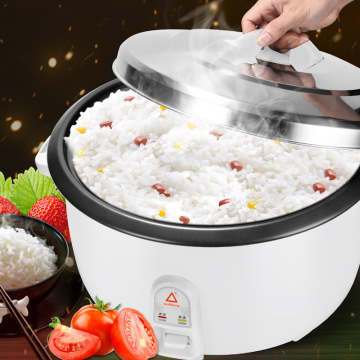 45L Large Capacity Rice Cooker Electric 220V Hotel Electric Rice Cooker Operation Simple Food Warmer Rice Steamer Soup Container