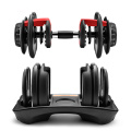 DHL Free Weight Adjustable Dumbbell 5-52.5lbs Fitness Workouts Dumbbells tone your strength and build your muscles New