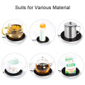 Mini Smart Coaster Cup Electric Heater Coffee Mug Water Bottle Warmer for Home Office with Timer 2 Temperatures Settings