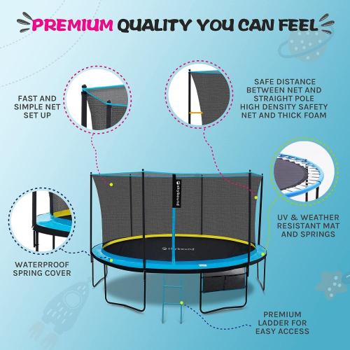 Best SkyBound Garden Trampoline 14FT Manufacturer SkyBound Garden Trampoline 14FT from China