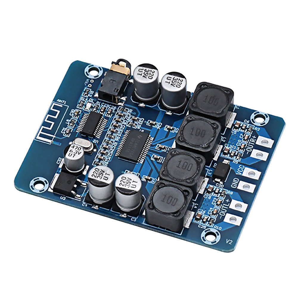 AIYIMA Bluetooth Amplifier Audio Board TPA3118 Digital Power Amplifiers Stereo Sound Amplification Decoder AUX 45Wx2