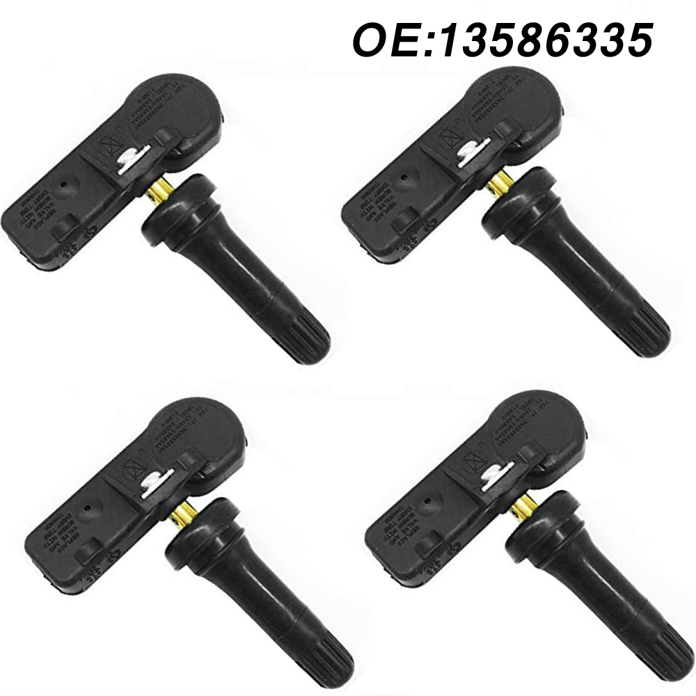 4pcs 13581558 25920615 13586335 TPMS Tire Pressure Sensor For GMC Chevy Cadillac Chevrolet Truck Yukon Suburban Sierra