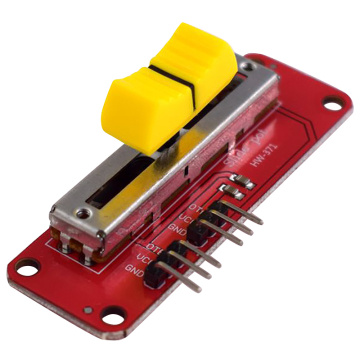 Mini Slide Potentiometer 10KΩ Linear Module Dual Output For Mcu Arduino Arm Avr Electronic Block For Single Chip Mini Module