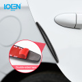 LOEN 4PCS/LOT Car Sticker Door Protector Door Side Edge Protection Guards Stickers For Universal Car Carbon Fiber Auto Sticker