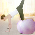 55cm Yoga Ball Exercise Gymnastic Fitness Pilates Ball Balance Exercise Gym Fitness Yoga Core Ball Indoor Training Yoga Ball#Z