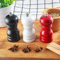 Manual Wooden Pepper Grinder Handheld Seasoning Spice Salt Grain Mill Portable Practical Household Convenient Kitchen Tools