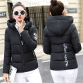 2020 New Winter Parkas Women Jacket Hooded Thick Warm Short Jacket Cotton Padded Parka Basic Coat Female Outerwear Plus Size 5XL