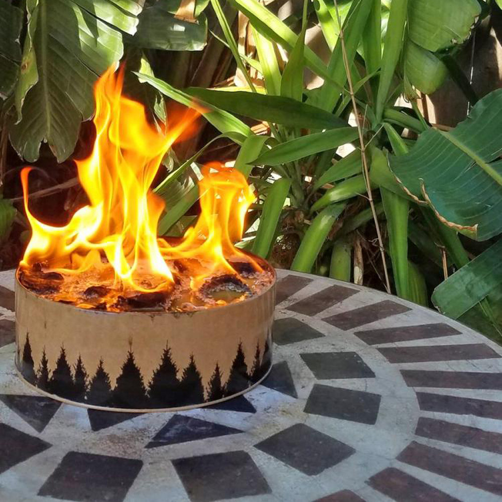Reusable Campfire Pot Portable Outdoor Garden Easy Lighting Fire Pits Travel Camping Tank Heating Fire Box Kominek Ogrodowy