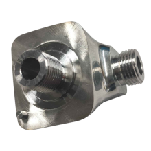 SS 304 elbow bend connector L type bracket