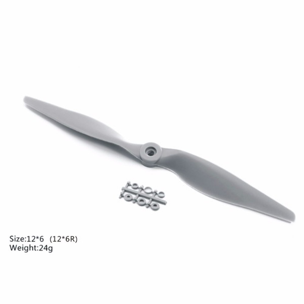 2pcs Gemfan APC Style 1260 12x6 DD Direct Drive Propeller Blade CW CCW For RC Airplane Fix Wing