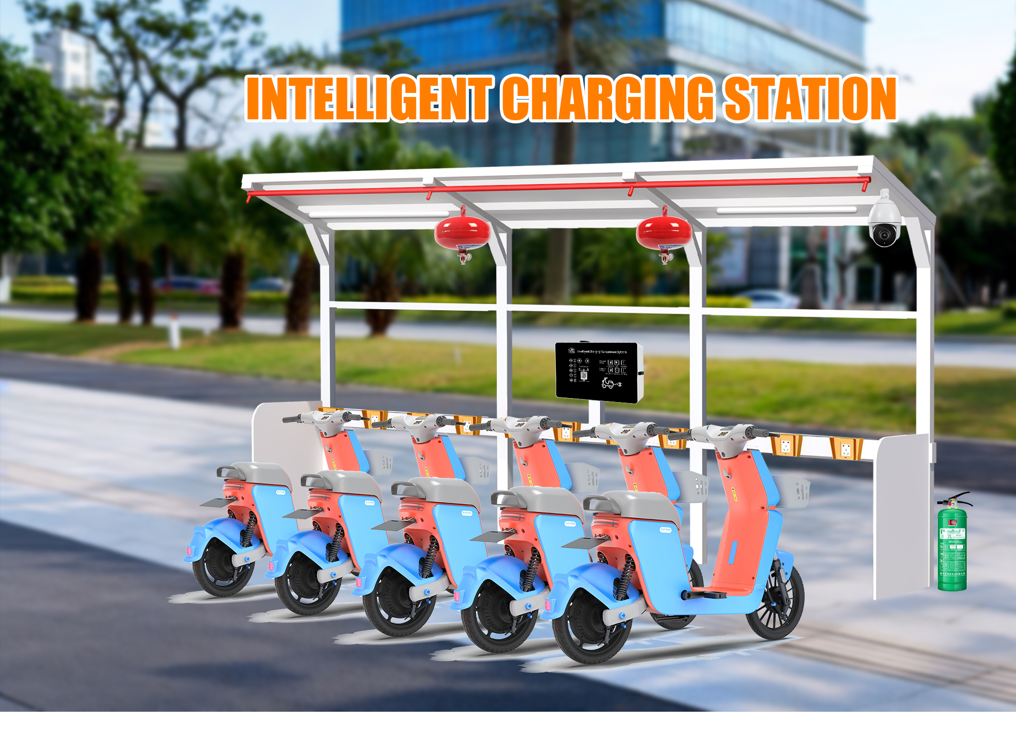 electric bike charging point