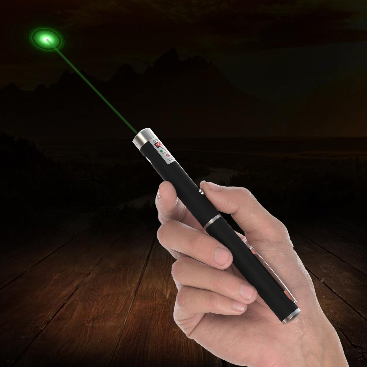 5MW 650nm Green Laser Pen Black Strong Visible Light Beam Laserpoint 3 Colors Powerful Multi Fuction Laser Pens B037