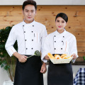 Outfit West Cake Baking Men's And Women's Chinese Restaurant And Western Restaurant Hotel Chef Uniform Long Sleeves