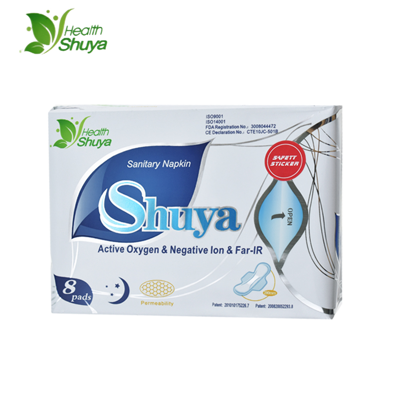 Anion Sanitary towel Feminine Hygiene Sanitary Napkin Organic Cotton Sanitary Pads for Women Health Care