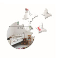 3D Stereo Mirror Wall Stickers Butterfly Decoration Living Room Bedroom Bathroom Wall Acrylic Decoration Stickers