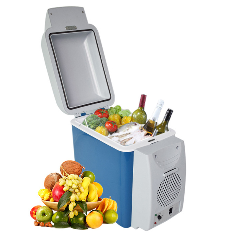 Smal Fridge 7.5L Vehicle Refrigerator Frozen Home Appliances Low Noise Heating And Cooling Tools Freezer Household Appliance