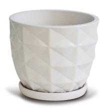 Ceramic Orchid Ceramic Planter Pot With Drainage Hole