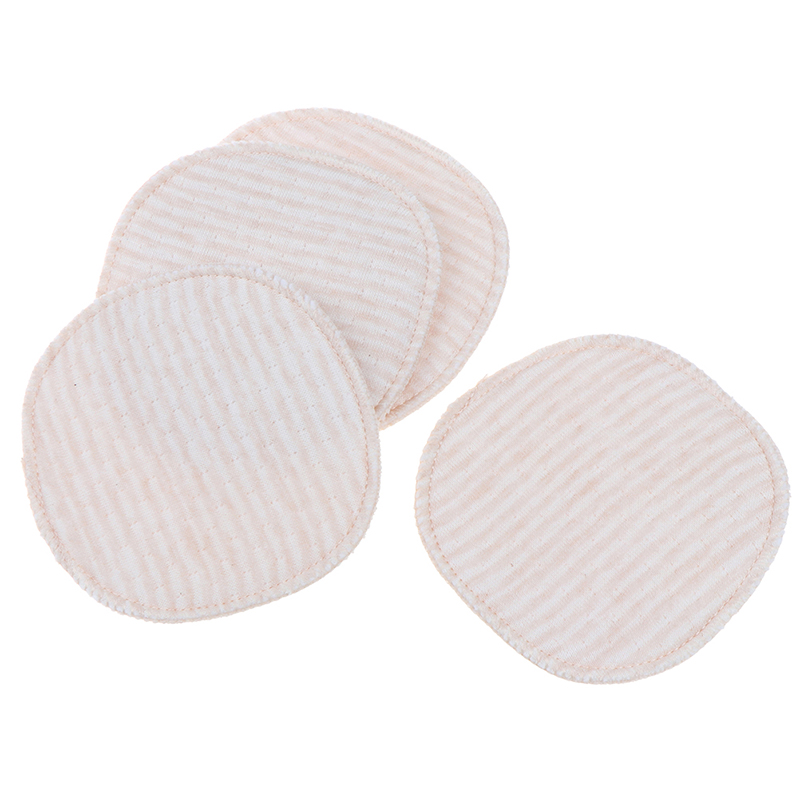 4PCS Reusable Washable Baby Feeding Breast Maternity Nursing Pad Leakproof Anti Overflow Pads For Pregnant Women Bra Pad Mom