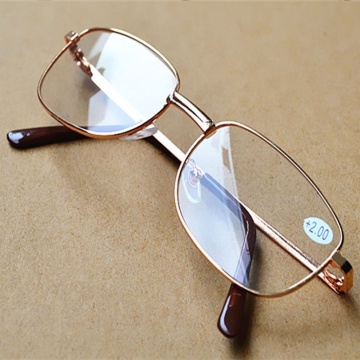 Full Alloy Frame Presbyopia Glasses with Resin Lens Comfy Light Clear Men Women Reading Glasses with +1.0 1.5 2.0 2.5 3.0 3.5 4