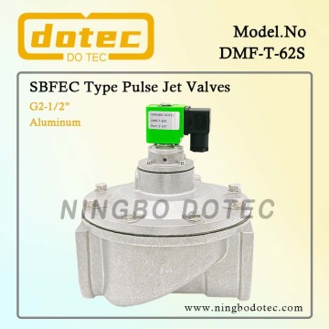 DMF-T-62S 2-1/2'' Straight Through Dust Collector Diaphragm Valve
