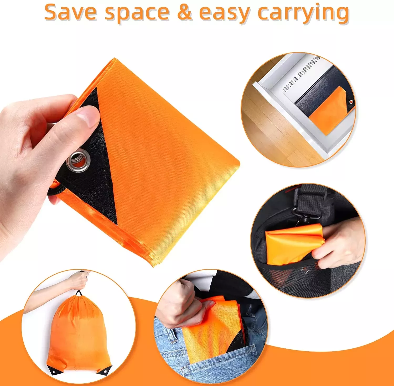 recycled polyester backpack