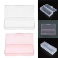 1PC Plastic Nail Tools Storage Box Case Nail Rhinestone Studs Decorations Brushes Buffer Files Grinding Container Holder Case