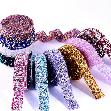 1 yard/lot width 15mm Many Colors Rhinestone Banding Crystal Silver Rhinestones Trim banding Belt Rhinestones Trimming DIY B3838