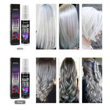 30ml 5 Color Liquid Spray Temporary Hair Dye Unisex Hair Color Dye Instant Color Dye Hair Color Dye Hair Styling TSLM1