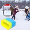 Winter Outdoor Snow Block Mold Plastic Summer Sand Castle Brick Foundation Mould Children Funny Play Mold Toy