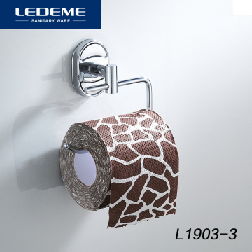 LEDEME Toilet Paper Holder Bathroom Hanger Tissue Rack Kitchen Towel Hook Bathroom Hardware Paper Holders L1903-3