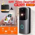720P Two-Way Video Wireless Security Doorbell HD Visual Intercom Door Bell Camera With Indoor Chime Support Free Cloud Service