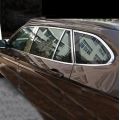 Car styling stainless steel window garnish pillar window middle strip trim for BMW X5 2008-2013