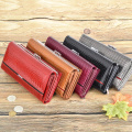 DICIHAYA Genuine Leather Women Wallet Multifunction Womens Clutch Wallets Brand Purses Femme Billetera Card Holder Phone Bag