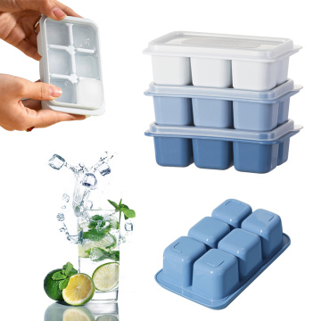 3pcs Homemade DIY Ice Grid Quick Freezer Use In Baby Food Soups Herbs Spices Ice Tray Kitchenware New