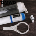 DMWD 10 inches Pre-filter PP Cotton Explosion-proof Transparent Bottle Water Purifier Softener Activated Carbon Filter Cartridge