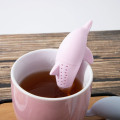 Cartoon Dolphin Tea Infuser Teapot Filter Silicone Leakproof Loose Leaf Tea Strainer Coffee Drinkware Kitchen Accessories