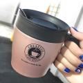 Stainless Steel Insulated Coffee Cup Office Cup With Handle Anti-scalding Mug Drinkware Hot Sale Vacuum Flasks Thermoses