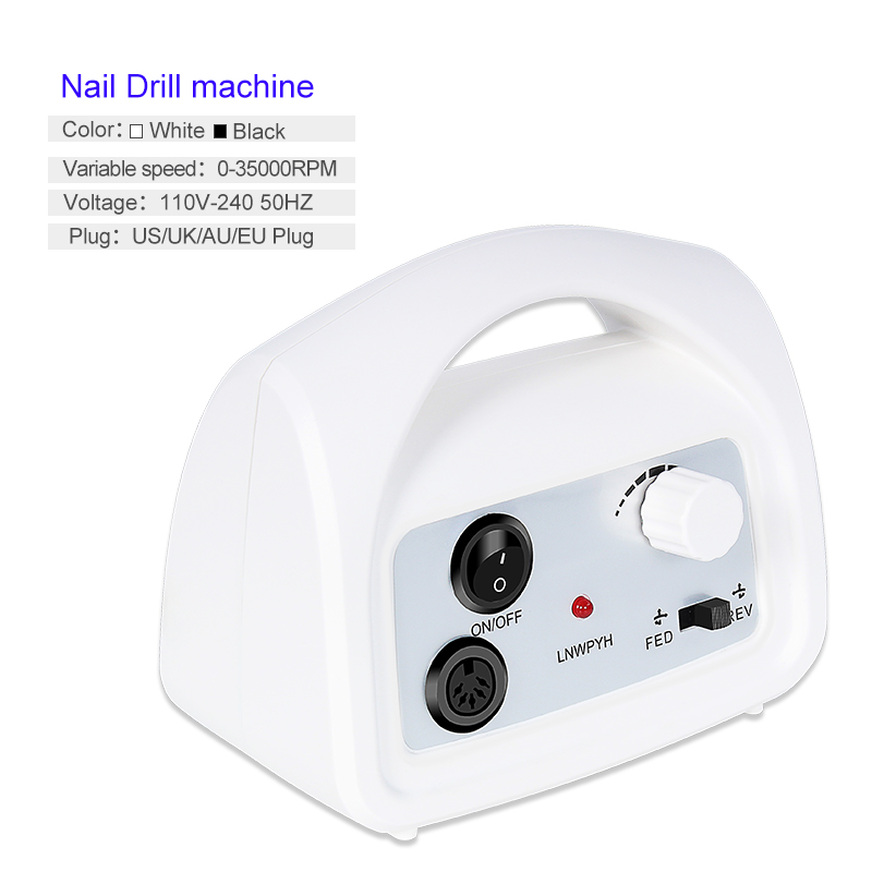 Electric Nail Drill 30000 RPM Manicure Machine Apparatus for Manicure Pedicure Nail File Tools Drill Polish Bits Tools Kits