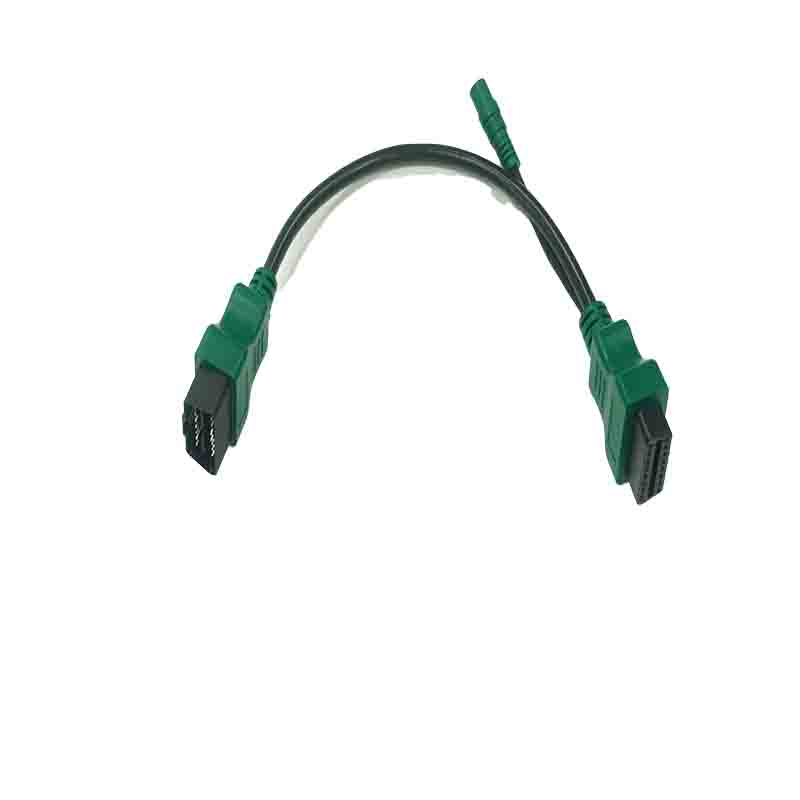 OBDII 16p male to female dc link