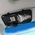 Car Sun Visor Leather Auto Car Sunshade Sun Visor CD Card Glasses Holder Organizer Bag Cars Kit Gadget Vehicle Parts