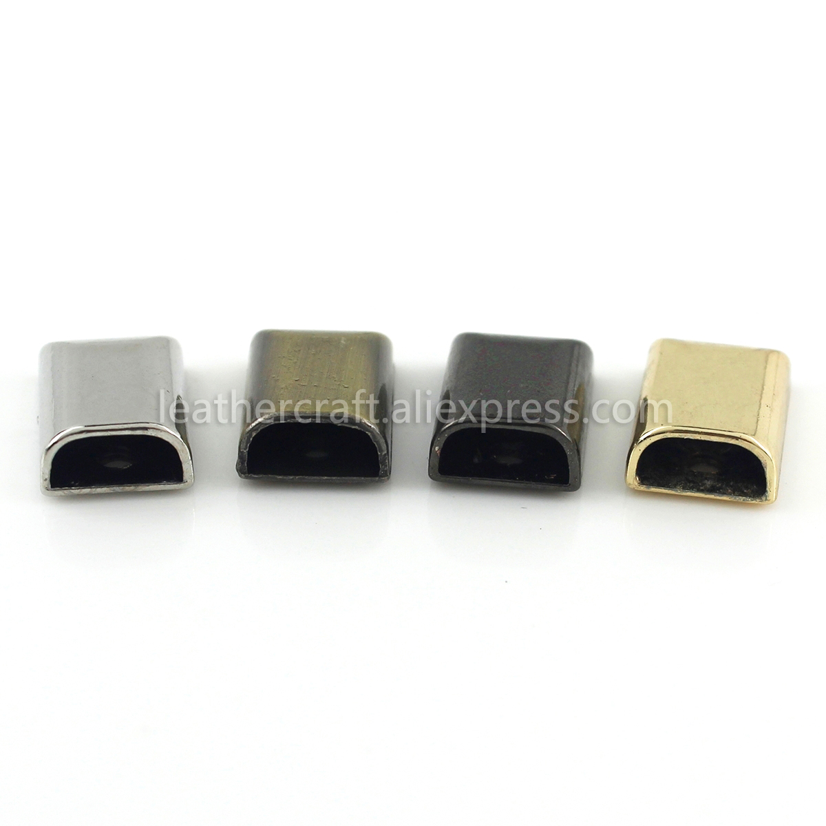 10pcs Metal Zipper Stopper Zipper Tail Clip Stop Tail Plug Head with Screw DIY bag Leather Hardware Leather Craft 17mm(11/16")